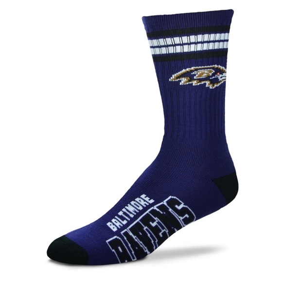 Baltimore Ravens Socks NWT - Picture 1 of 4